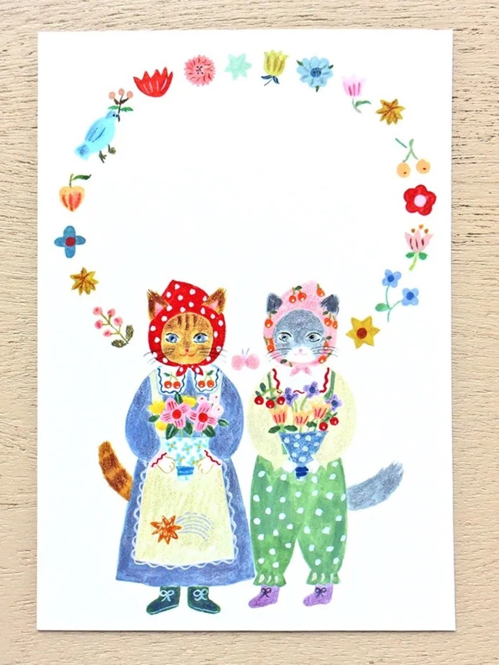 Aiko Fukawa x Cozyca Products Postcard
